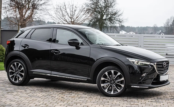 Mazda CX-3 cena 76900 przebieg: 83800, rok produkcji 2018 z Człuchów małe 497